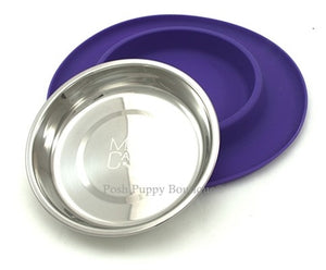 Messy Mutts - Single Cat Bowl Silicone Feeder- Four Colors - Posh Puppy Boutique