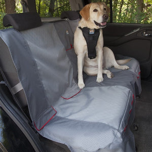 Bench Seat Cover - Journey - Chili Red - Posh Puppy Boutique