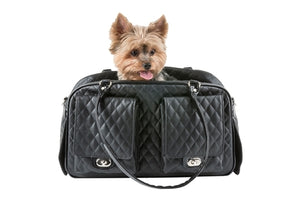 Marlee Carrier- Black Quilted - Posh Puppy Boutique
