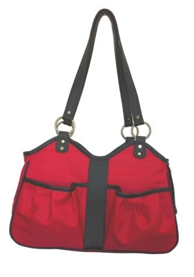 Metro 2 Carrier- Red with Black Trim - Posh Puppy Boutique
