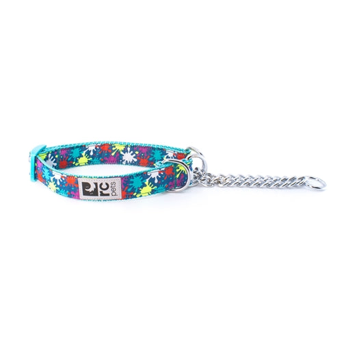 Splatter Clip Collars with Matching Leashes
