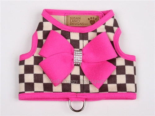 Susan Lanci Contrasting Trim Bailey Harnesses- Windsor Check Collection