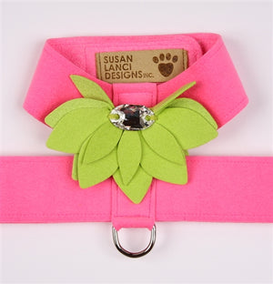 Susan Lanci Water Lily Collection Two Toned Tinkie Harness - Many Colors - Posh Puppy Boutique