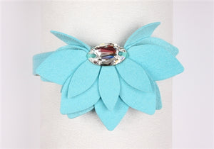 Susan Lanci Water Lily Collection Collar in Many Colors - Posh Puppy Boutique