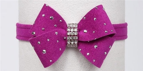 Susan Lanci Silver Stardust Nouveau Bow Collar in Many Colors