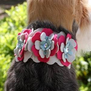 Susan Lanci Blossom Collar - Posh Puppy Boutique