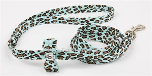 Susan Lanci Big Bow Collar- Jungle Print Collection - Posh Puppy Boutique