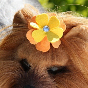 Susan Lanci Darla Hair Bow - Posh Puppy Boutique