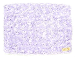 Susan Lanci French Lavender Curly Sue Blanket - Posh Puppy Boutique
