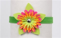 Susan Lanci Island Flower Collection 1/2" Collar- Many Colors - Posh Puppy Boutique