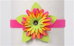 Susan Lanci Island Flower Collection 1/2" Collar- Many Colors - Posh Puppy Boutique