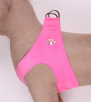 Susan Lanci Crystal Paw Collection Embellished Step-In Harnesses -Many Colors - Posh Puppy Boutique