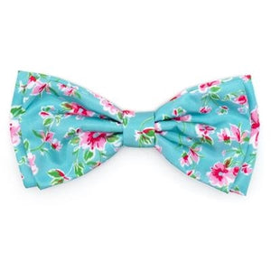 Watercolor Floral Bow Tie - Posh Puppy Boutique