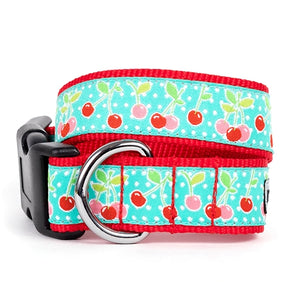 Cherries Dog Collar and Lead Collection - Posh Puppy Boutique