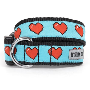 Graphic Hearts Collar and Lead Collection - Posh Puppy Boutique