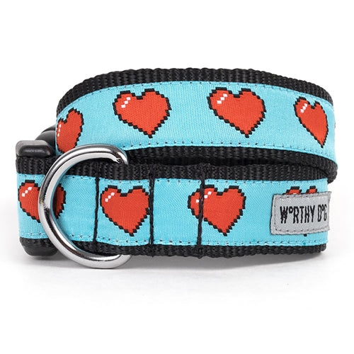 Graphic Hearts Collar and Lead Collection