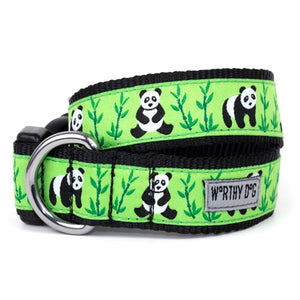 Pandas Collar and Lead Collection - Posh Puppy Boutique