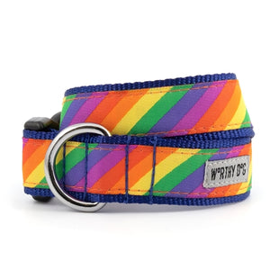 Rainbow Collar and Lead Collection - Posh Puppy Boutique