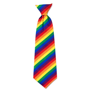 Rainbow Neck Tie - Posh Puppy Boutique