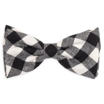 Buffalo Bow Tie - Black And Off White