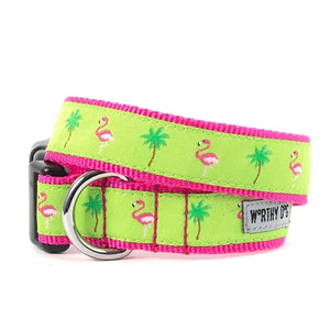 Flamingos Collar and Lead Collection - Posh Puppy Boutique
