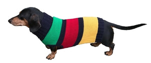 Color Block Stripes Sweater - Posh Puppy Boutique