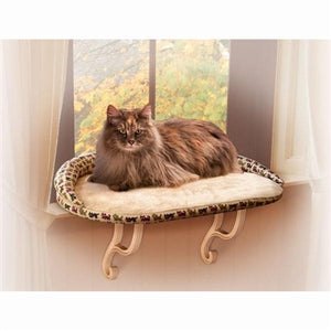 Deluxe Kitty Sill with Bolster - Posh Puppy Boutique