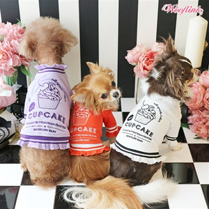 Wooflink Cupcake Sweatshirt Lavender - Posh Puppy Boutique