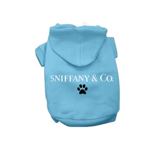 Sniffany & Co. Hoodie in Blue