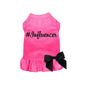 #Influencer Dress with Bow in Many Colors