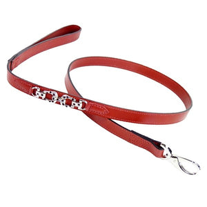 After Eight Collection Dog Collar - Ferrari Red - Posh Puppy Boutique