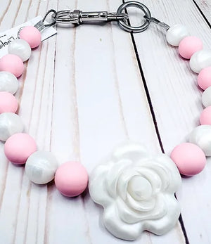 Pretty in Pink with Flower Pet Collar