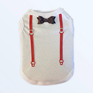 Dapper LV Suspenders Tee