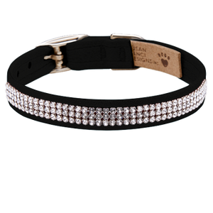 Susan Lanci Giltmore 3 Row Collection Collar in Many Colors - Posh Puppy Boutique