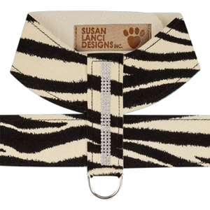 Susan Lanci Jungle Print Collection 3 Row Giltmore Tinkie Harness - Posh Puppy Boutique