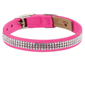 Susan Lanci Giltmore 3 Row Collection Collar in Many Colors - Posh Puppy Boutique