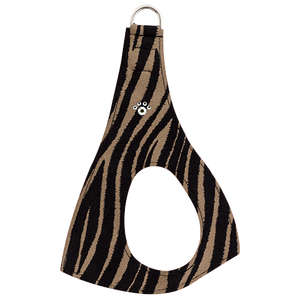 Susan Lanci Crystal Paw Step-In Harness- Jungle Print Collection - Posh Puppy Boutique