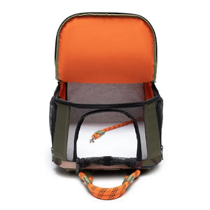 Ready-for-adventure Pet Backpack Carrier in Camo