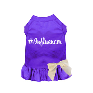 #Influencer Dress with Bow in Many Colors