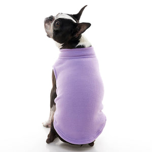 Stretch Fleece Vest For Small and Big Dogs in Lavender