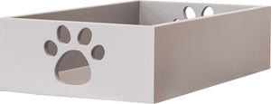 Small Wooden Dog Toy Box in 3 Colors