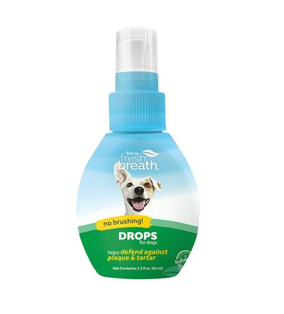 Fresh Breath Oral Care Drops for Dogs, 2oz