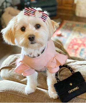 Wooflink Bella Top - Pink - Posh Puppy Boutique