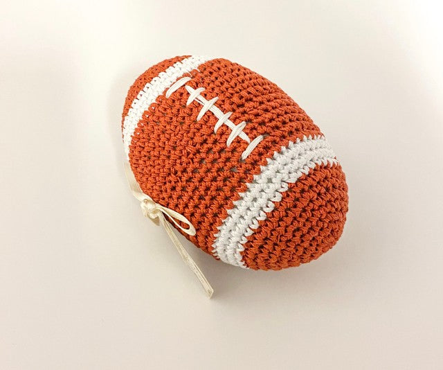 Snap the Football Knit Toy