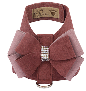 Susan Lanci Mulberry Harness with Rosewood Nouveau Bow