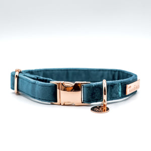 Maggie and Co. Velvet Collection: "The Peacock" Collar