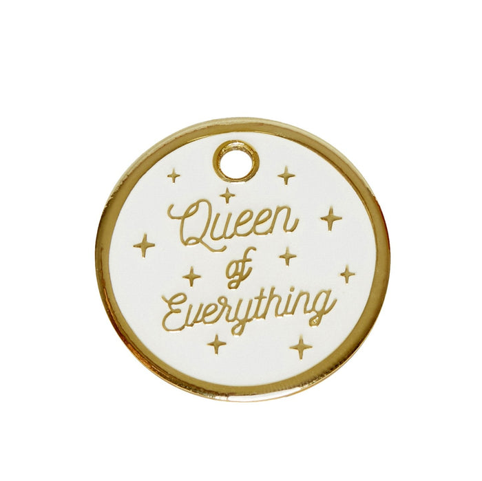 Queen of Everything Pet ID Tag