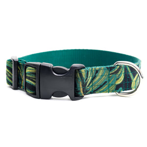 Jungle Voile Dog Collar With Matching Leashes