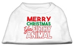 Merry Christmas Ya Filthy Animal Screen Print Shirt