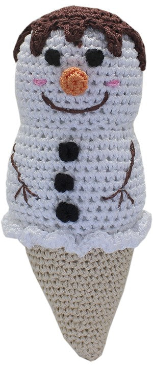 Flake the Snowcone Knit Toy